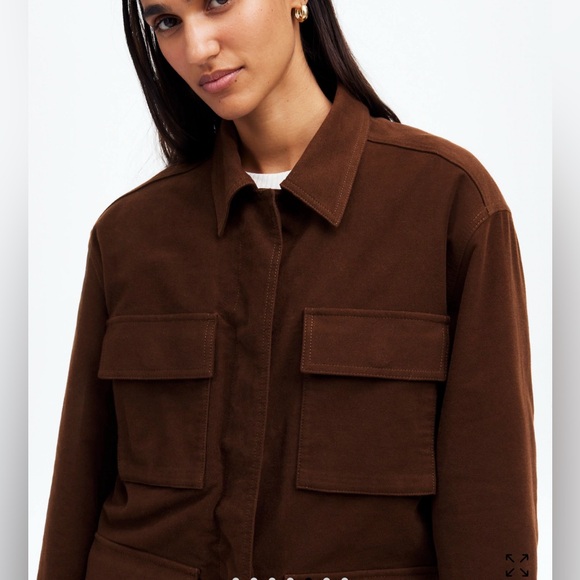 NWT Madewell Flap-Pocket Field Jacket - Picture 2 of 5